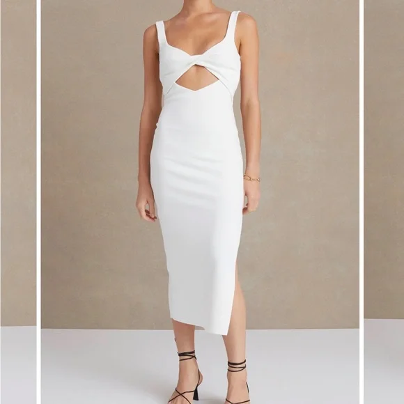 bec and bridge joelle midi dress Bec + Bridge Joelle midi dress in white